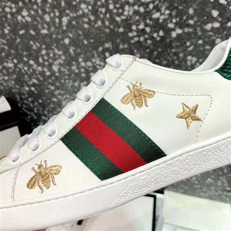 gucci star and bee embroidered boots dupe|gucci ace sneakers bees.